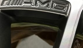 Close Up Of Diamond Cut Alloy Repair